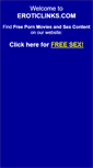 Mobile Screenshot of eroticlinks.com